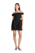 MONOLITH MINI DRESS | BLACK