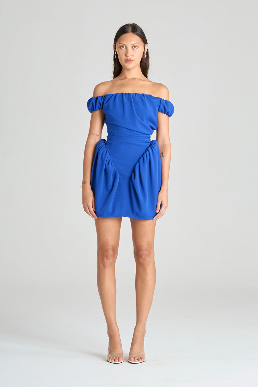 MONOLITH MINI DRESS | COBALT