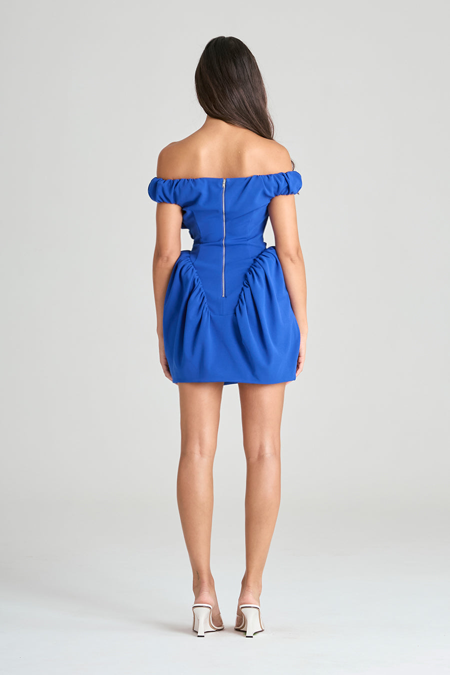 MONOLITH MINI DRESS | COBALT