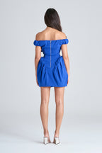 MONOLITH MINI DRESS | COBALT