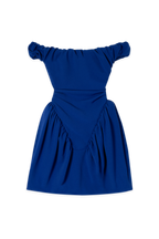 MONOLITH MINI DRESS | COBALT