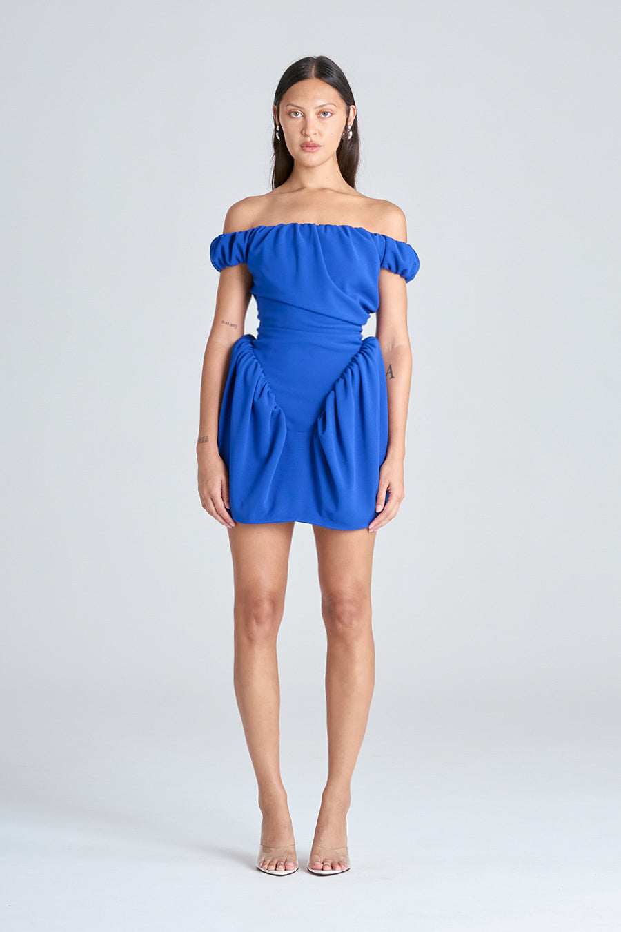 MONOLITH MINI DRESS | COBALT