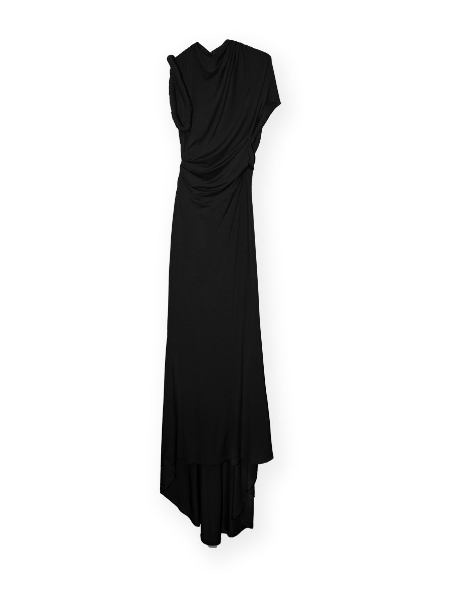 NEON MAXI DRESS | BLACK - KOURH NEON MAXI DRESS | BLACK - KOURH