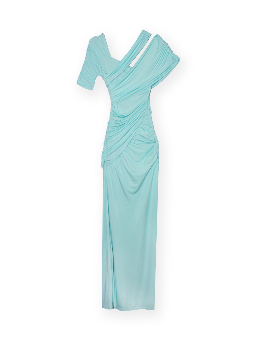 NOVA MIDI DRESS | SKY