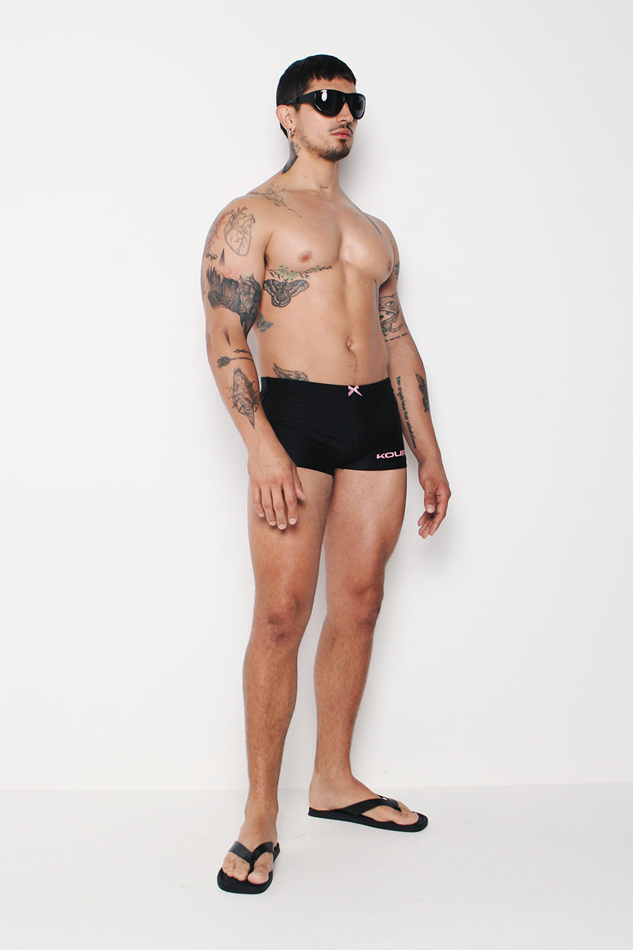 NYX BOND SWIM TRUNKS | BLACK