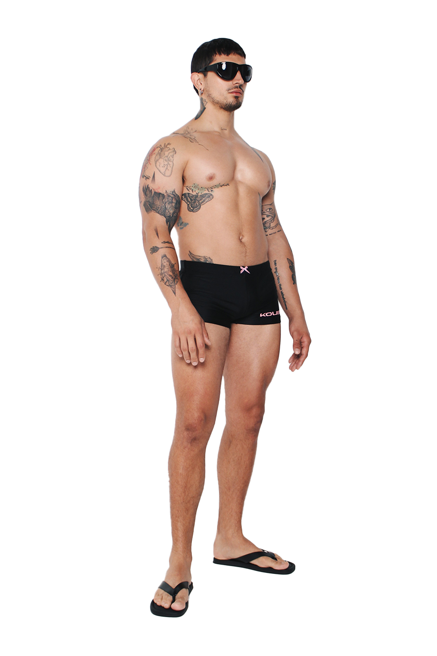 NYX BOND SWIM TRUNKS | BLACK