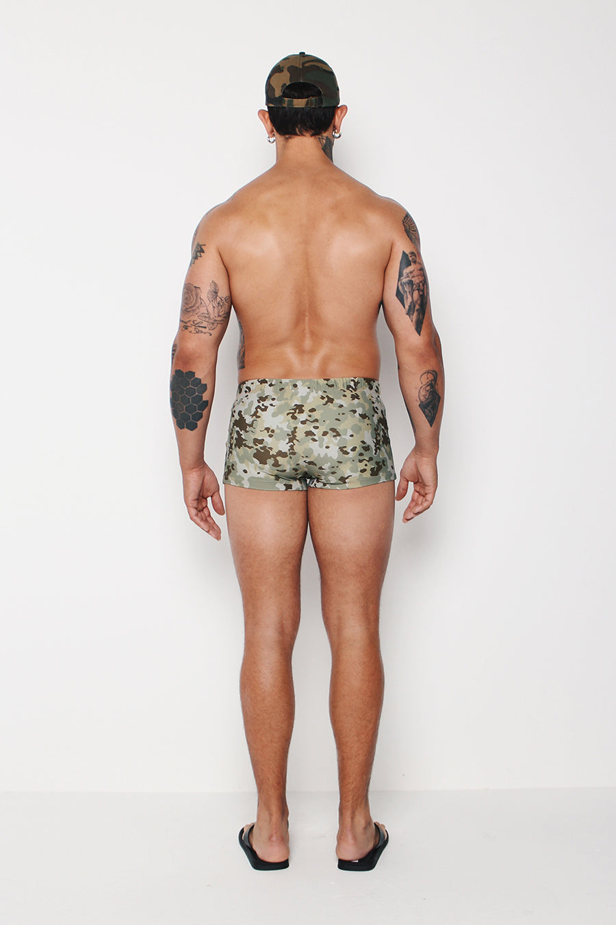 NYX BOND SWIM TRUNKS | CAMO