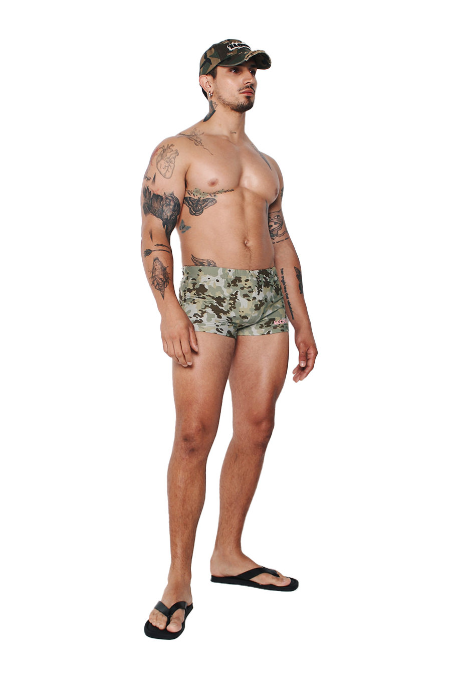 NYX BOND SWIM TRUNKS | CAMO