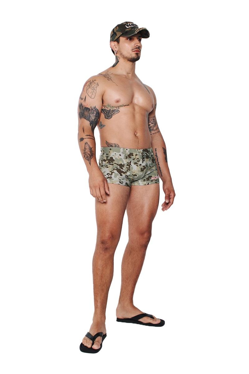 NYX BOND SWIM TRUNKS | CAMO