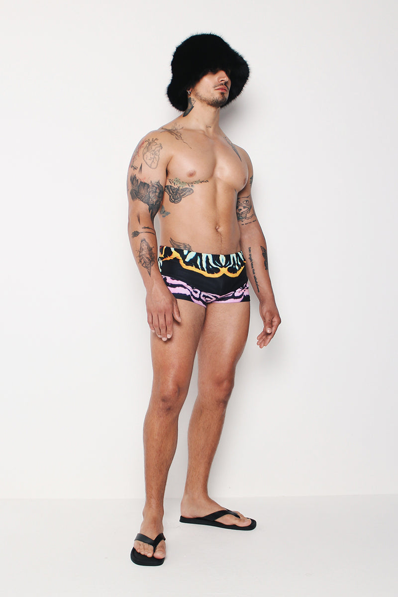 NYX BOND SWIM TRUNKS | PRINT