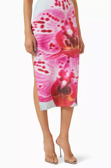 ORCHID SKIRT | ORCHID PRINT