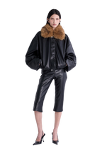 VULTURE BOMBER JACKET | BLACK