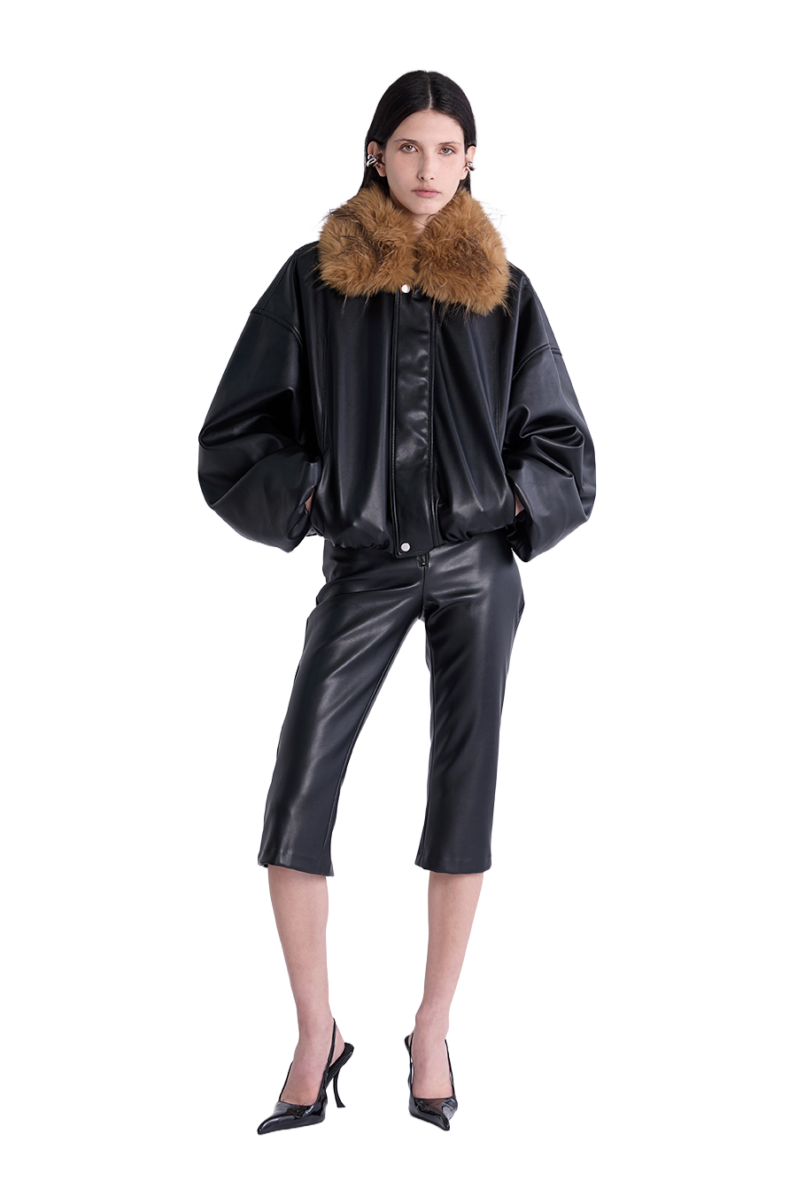VULTURE BOMBER JACKET | BLACK