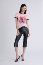 PUSS PUSS BABY TEE | ORCHID PINK