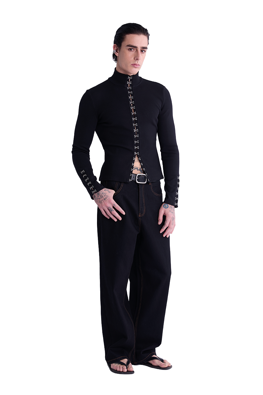 FORM TOP | BLACK