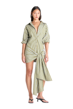 HEX SHIRT | PANDAN STRIPE