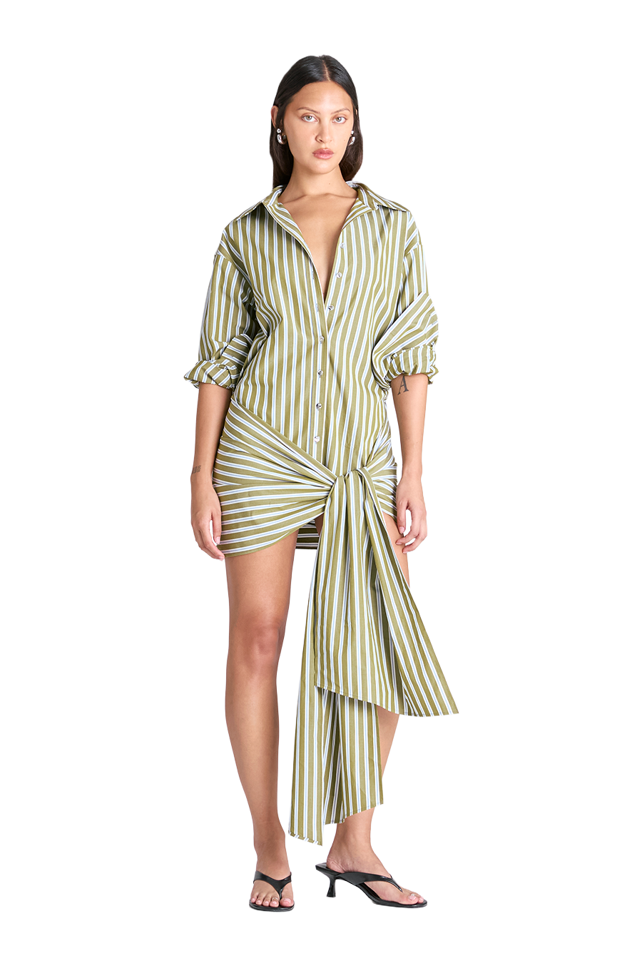 HEX SHIRT | PANDAN STRIPE