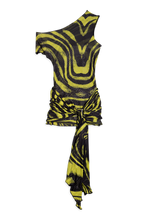 VIX MINI DRESS | ACID ZEBRA
