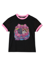 PUSS PUSS BABY TEE | BLACK