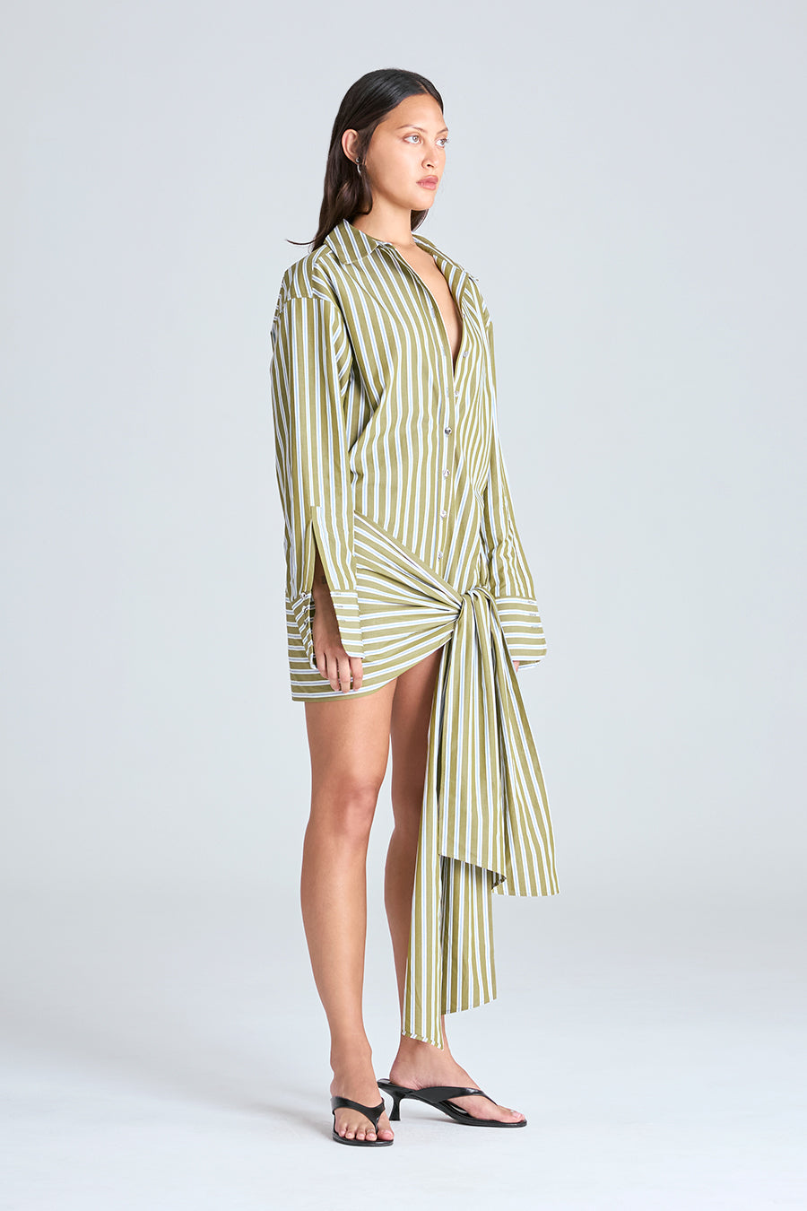 HEX SHIRT | PANDAN STRIPE