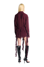 WILD SHEER SHIRT | DEEP BURG