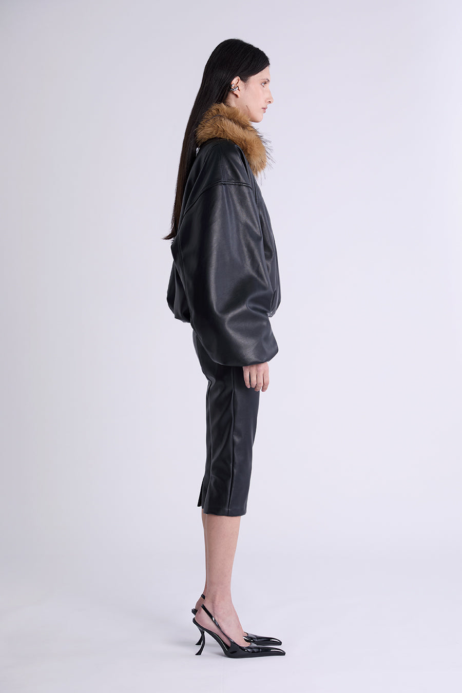 VULTURE BOMBER JACKET | BLACK