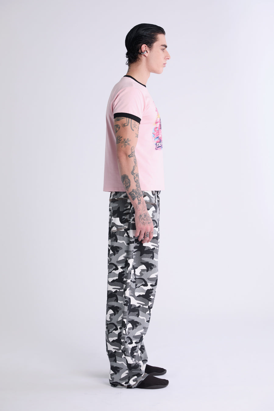 PUSS PUSS BABY TEE | ORCHID PINK