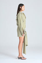 HEX SHIRT | PANDAN STRIPE