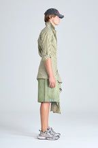 HEX SHIRT | PANDAN STRIPE