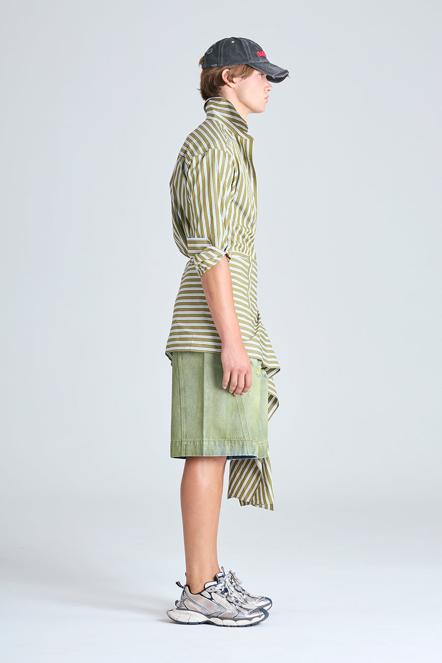 HEX SHIRT | PANDAN STRIPE