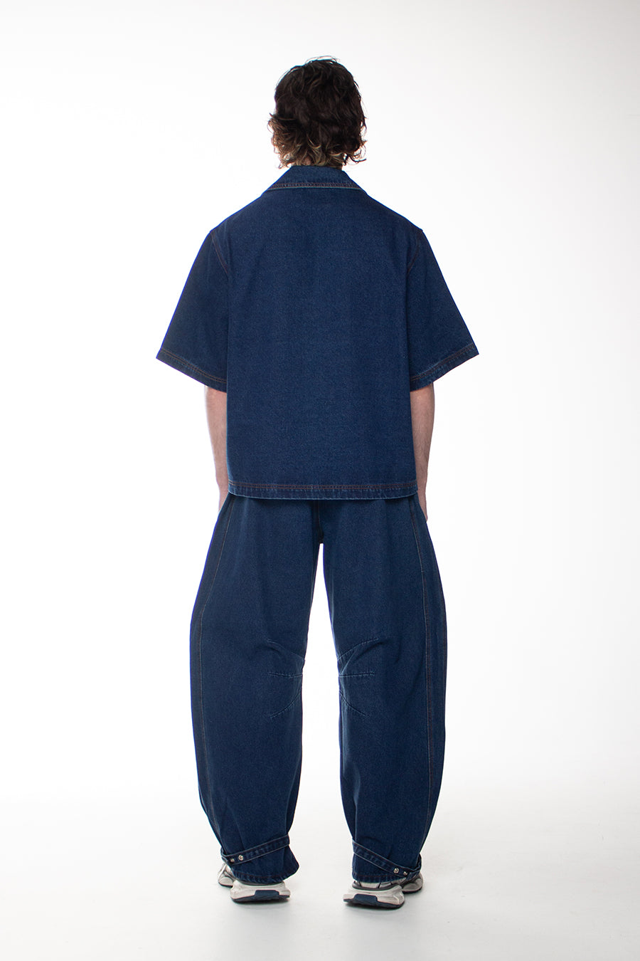 SKYLAR DENIM BOWLER | VINTAGE BLUE
