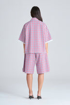 STUDIO SHORTS | RED CHECK