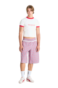STUDIO SHORTS | RED CHECK