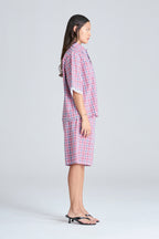 STUDIO SHORTS | RED CHECK