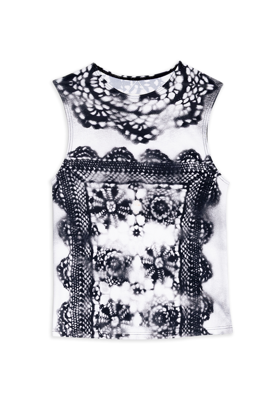 MOLTEN TANK | LACE PRINT