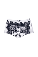 TRANCE SWIM TRUNK  | LACE PRINT