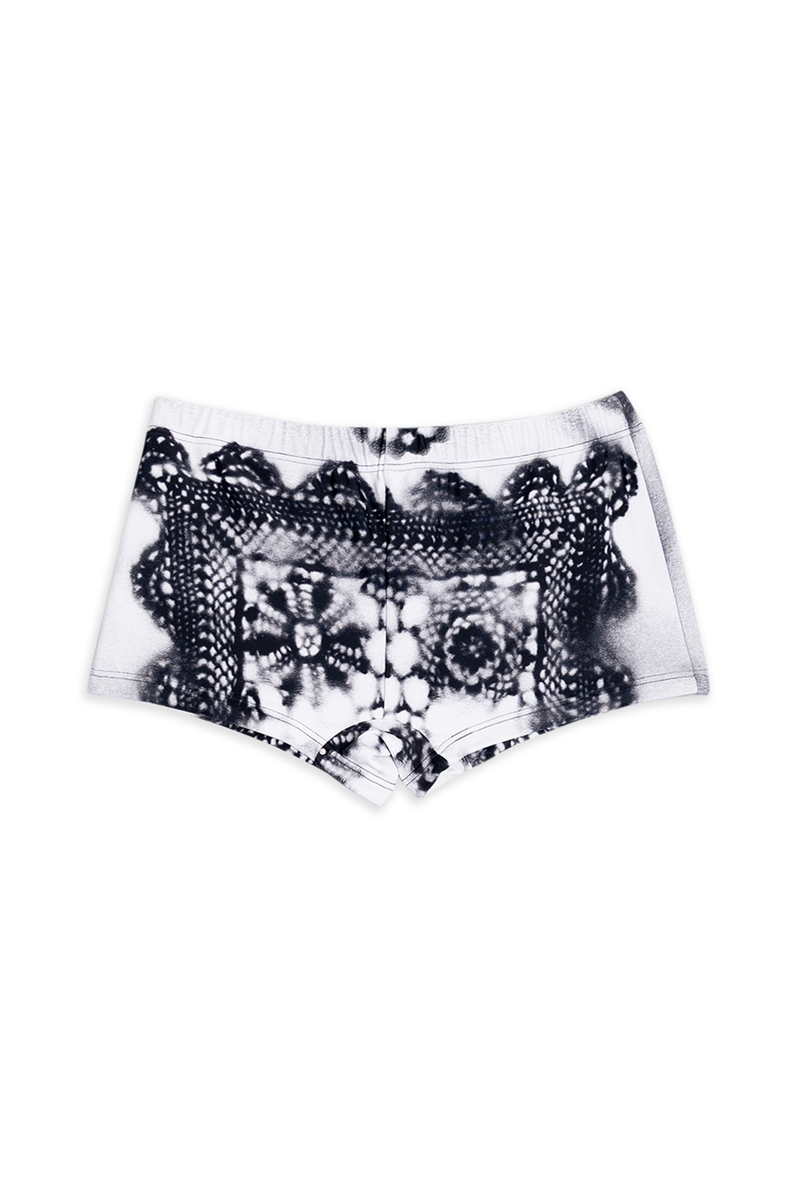 TRANCE SWIM TRUNK  | LACE PRINT
