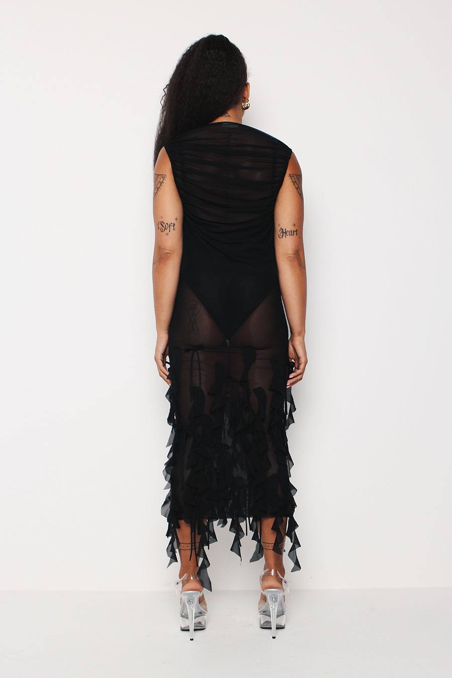 SIRUS DRESS | BLACK